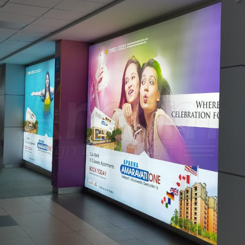 Backlit Fabric Signage Indoor